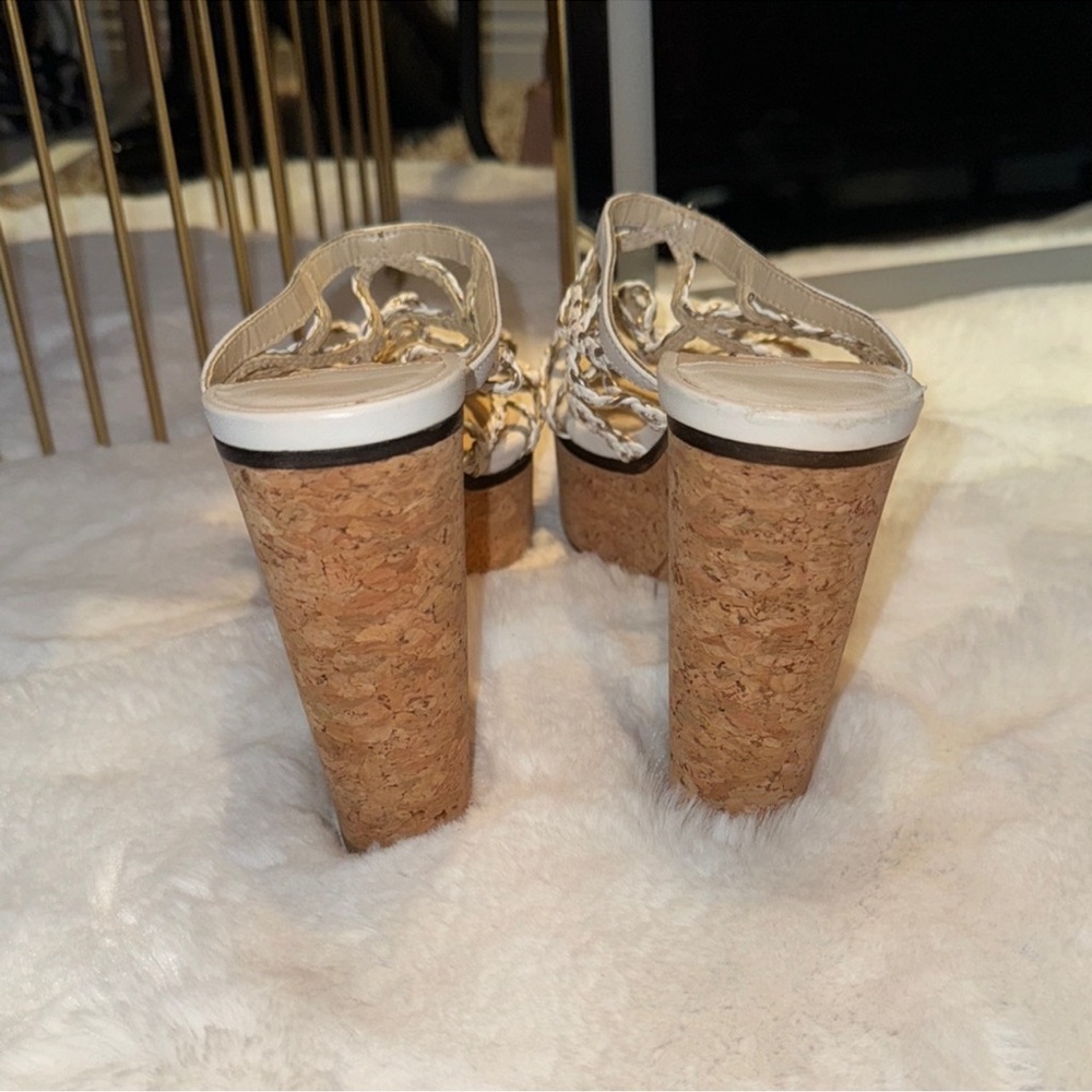 Jimmy Choo Women's Beige Sandals - Picture 3 of 4
